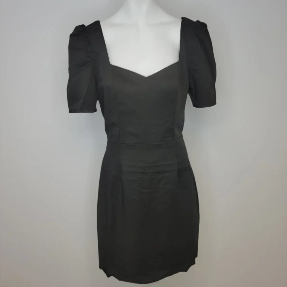 Fashion Nova Puff Sleeve Dress
